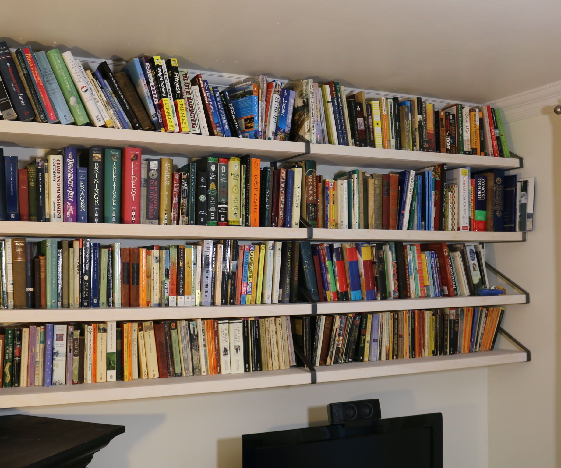 Make Custom Bookshelves and Metal Hangers