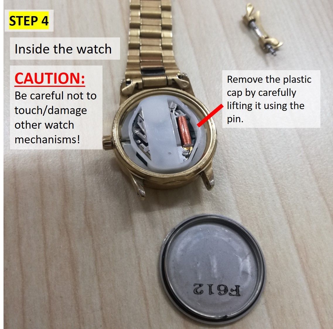 (Detailed) Replace Watch Battery at Home 12 Steps Instructables