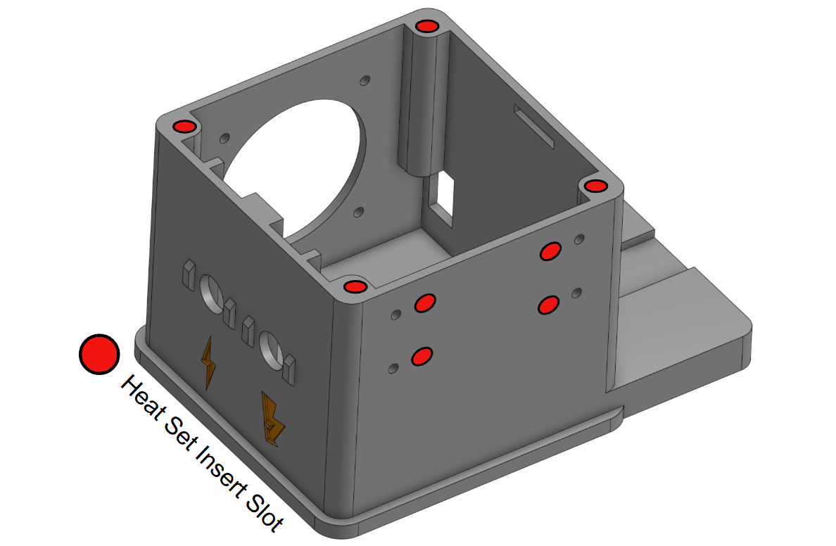 Add Heat-set Inserts to Prints