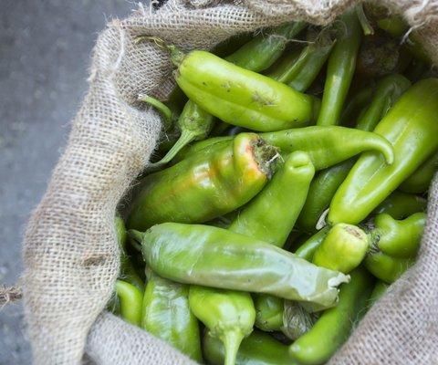 DIY Roasted Green Chiles