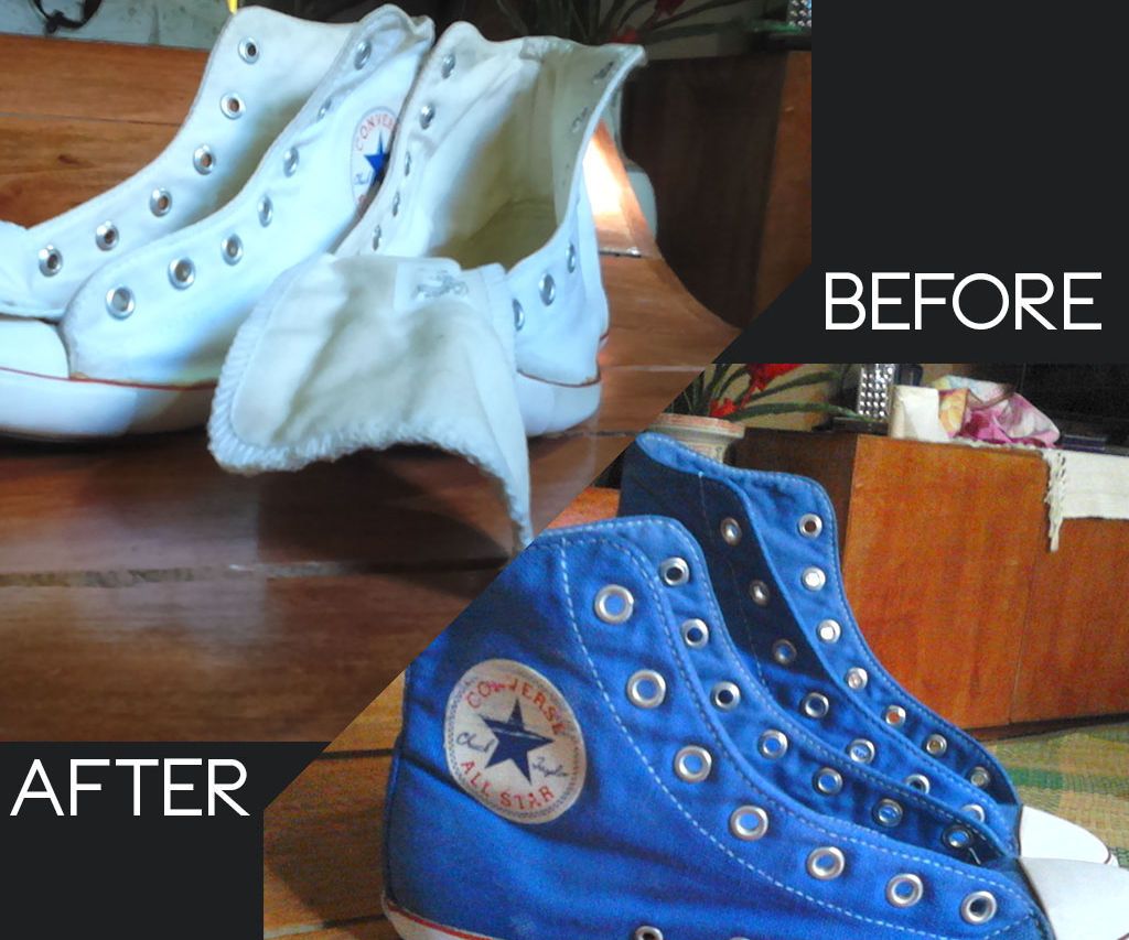 Dyeing Converse Sneakers Using Venus Dye : 6 Steps - Instructables