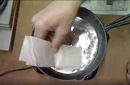 Clean Solder of Slag