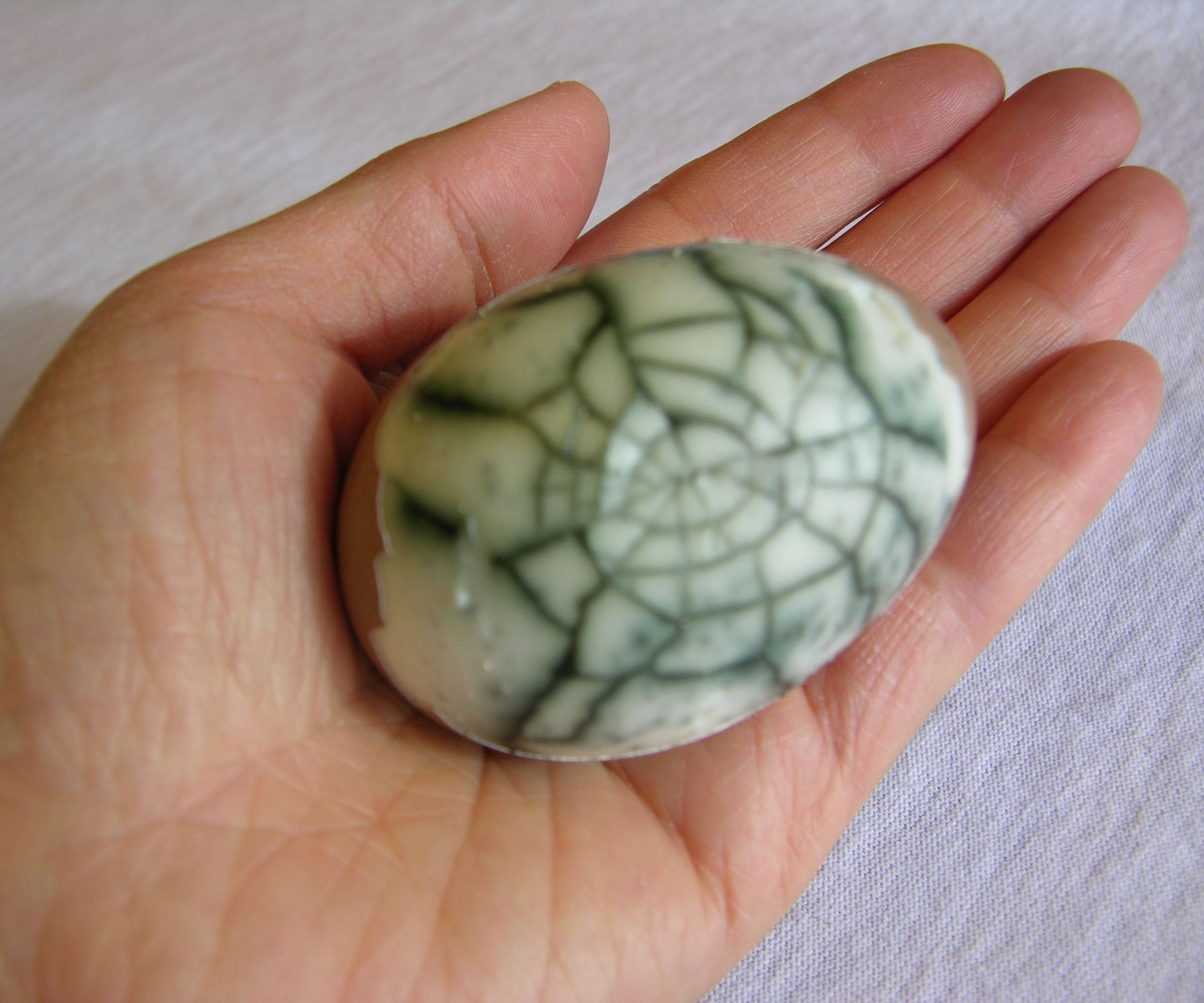 Halloween Spiderweb Eggs