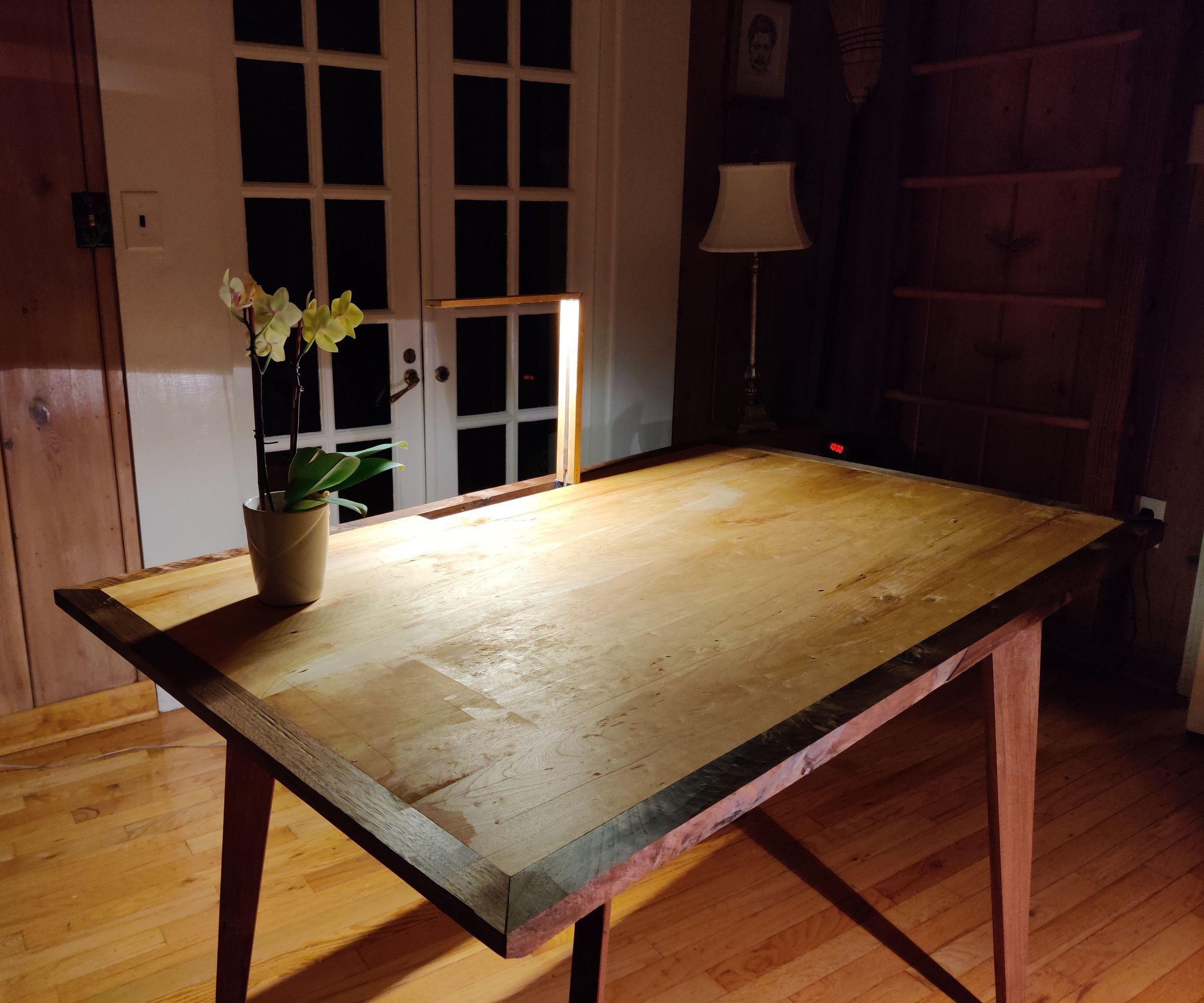 Table With Hidden Lamp