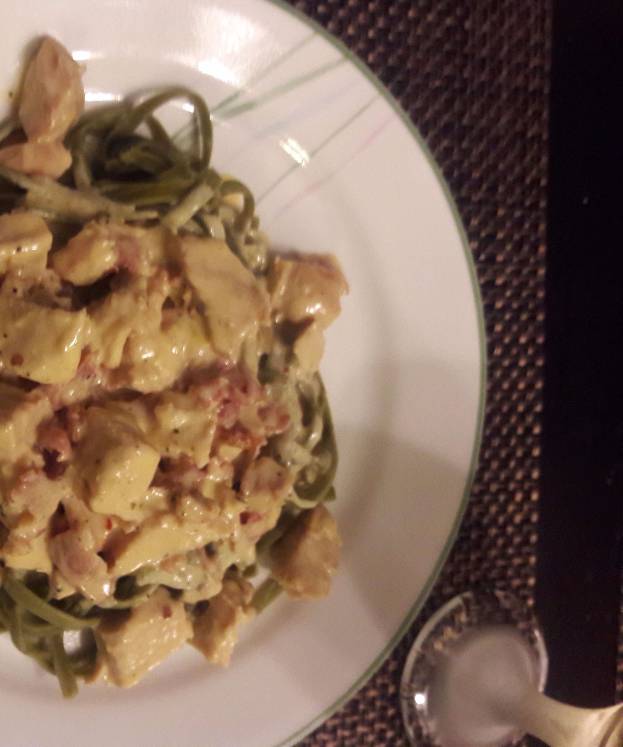 Turkey Fettuccine Alfredo