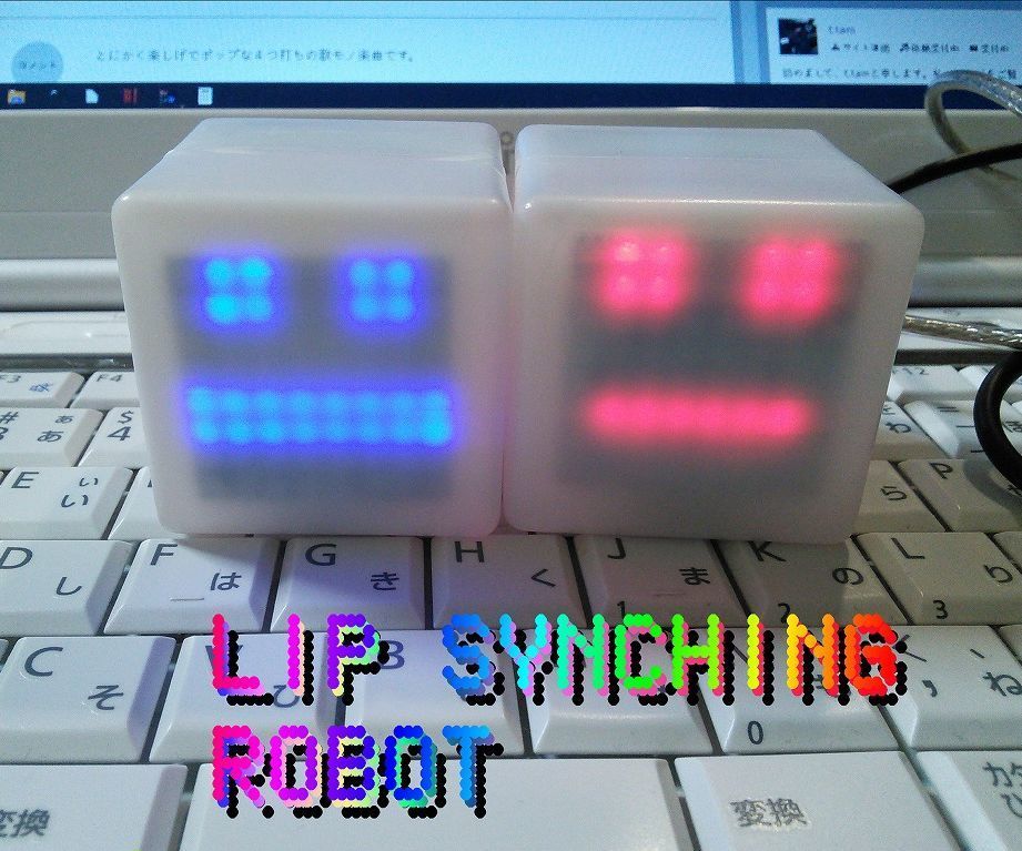 Lip Synching Robot