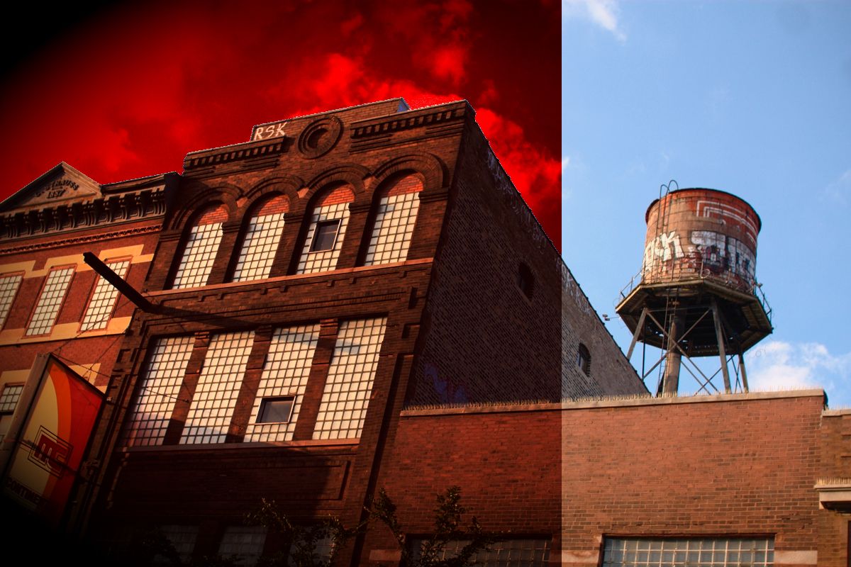 Blue Skies to Blood Red Apocalypse Photo Edit