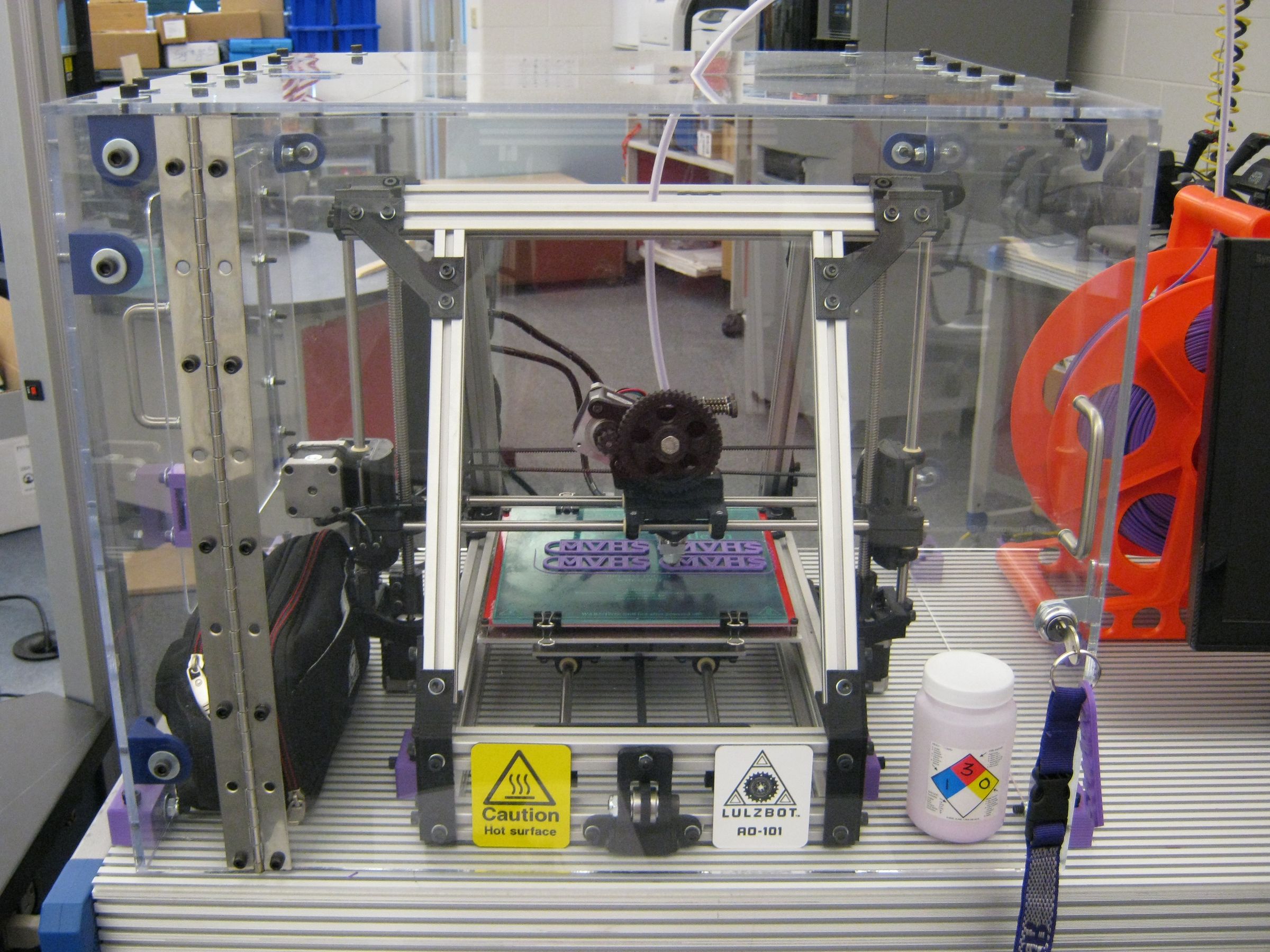 Protect Your 3D Printer- Build a Laser Cut and 3D Printed Enclosure