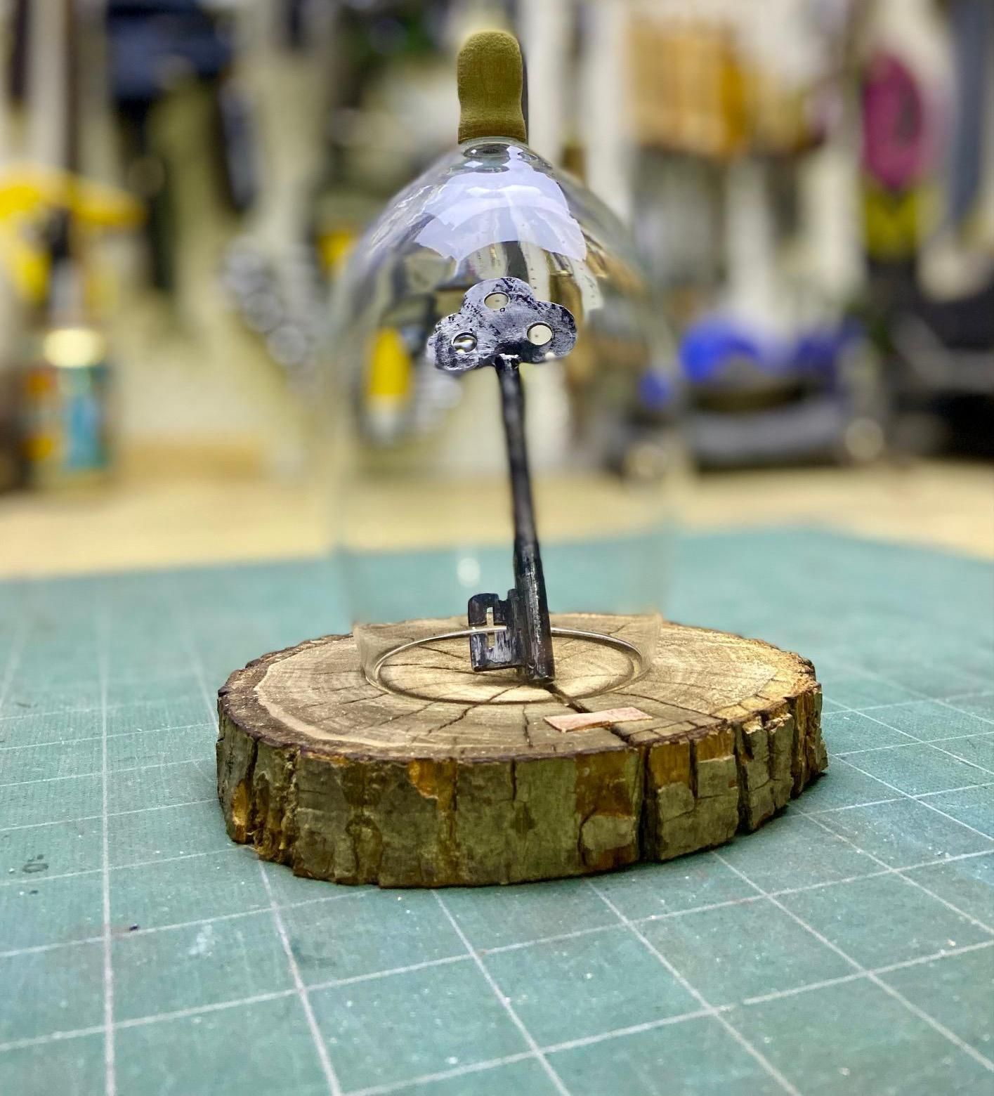 DIY Skeleton Key With Unexpected Cloche