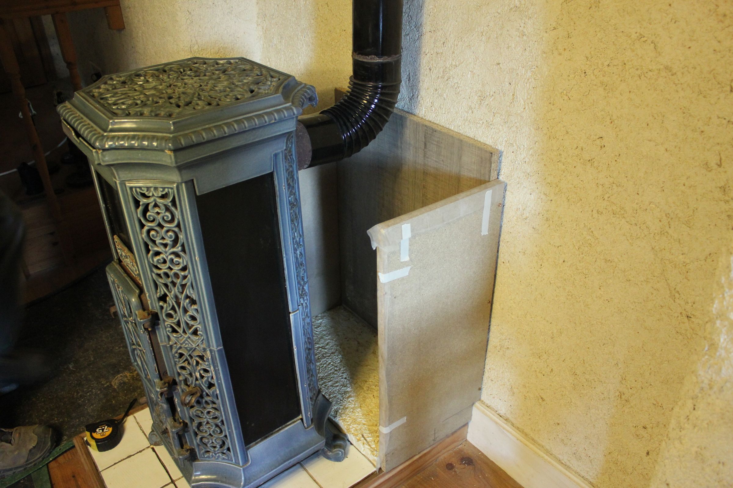 How to Make Your Own Storage Heater From Strawcrete and Stone Part 3