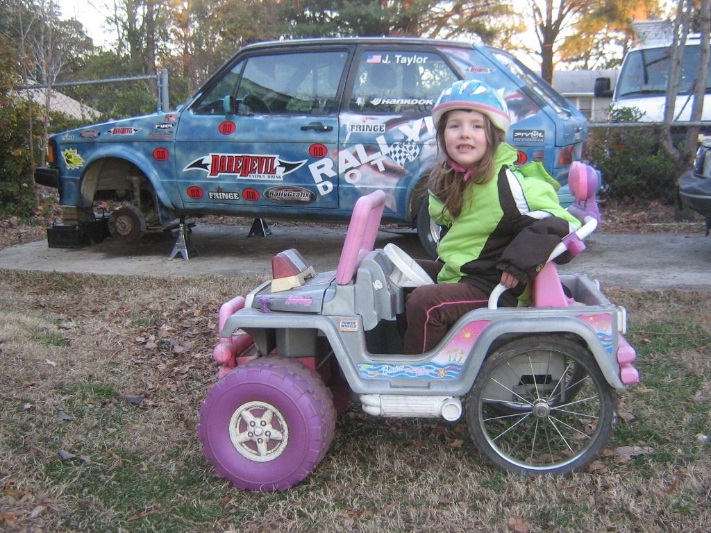 Power Wheel to Faster Pushy Car.