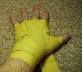 Optional: Wrap In-between Your Fingers