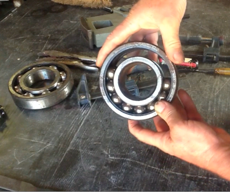 How to Disassemble a Large Ball Bearing and Anneal It