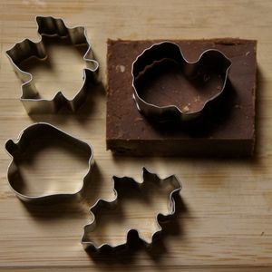 Punch Out the Chocolate Shapes