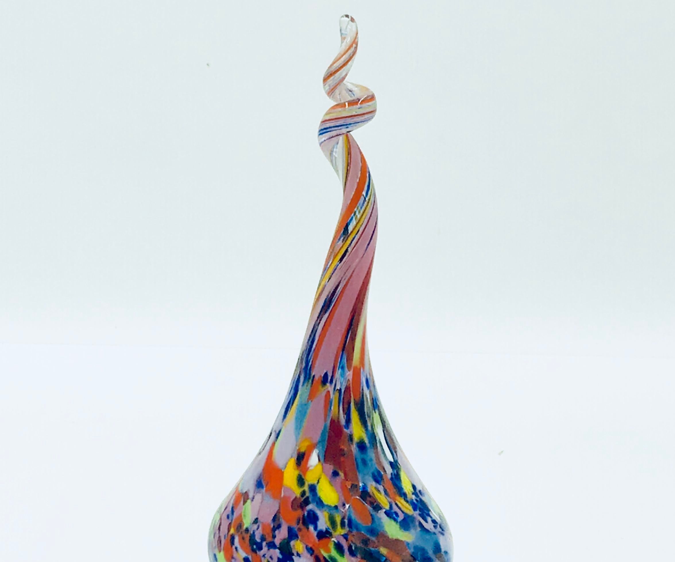 Colorful Glass Sculpture 