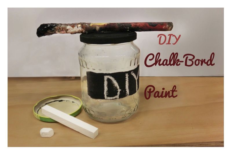 DIY Chalk-Board Paint