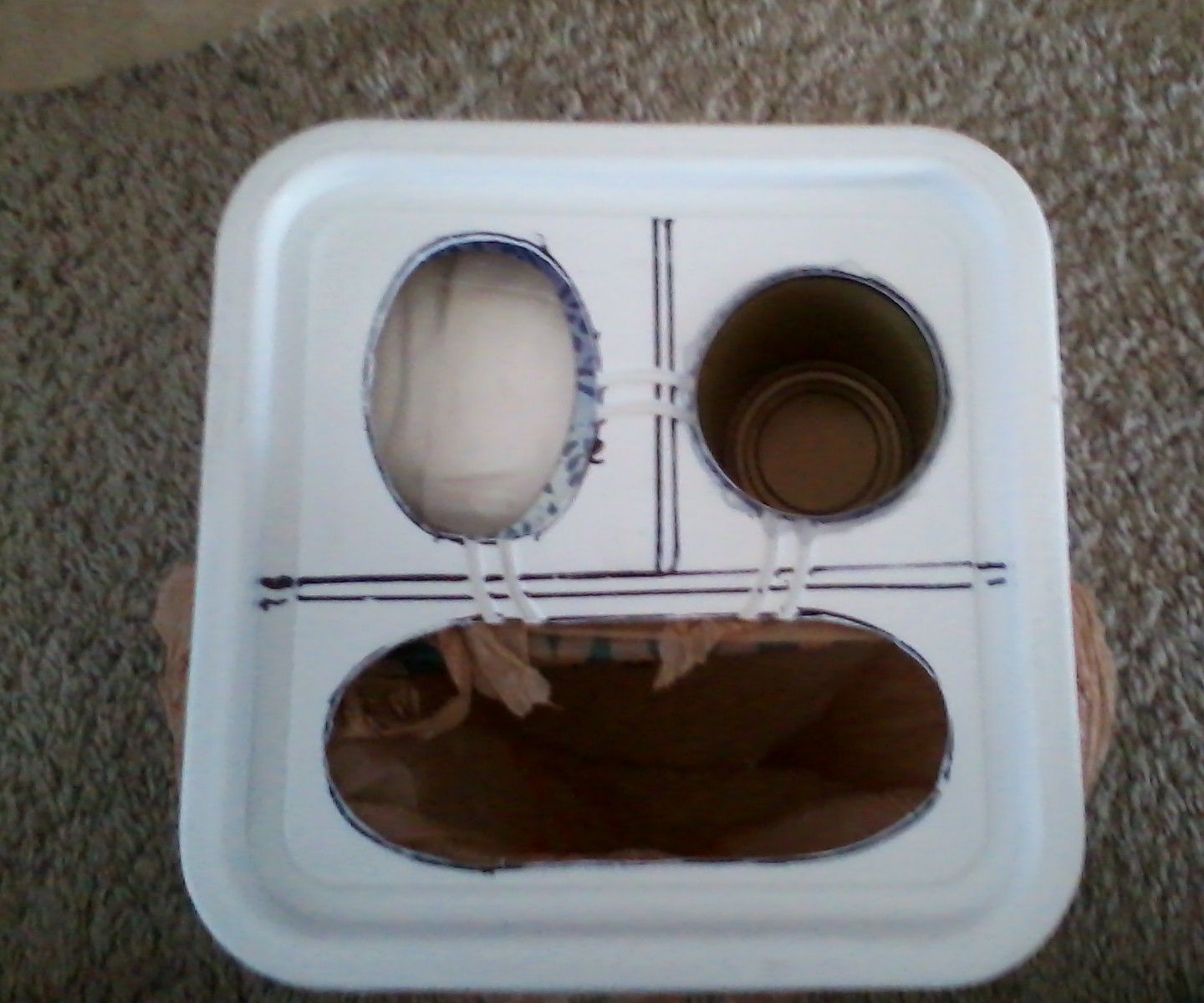 Car Trash, Tissue, and Pen Holder