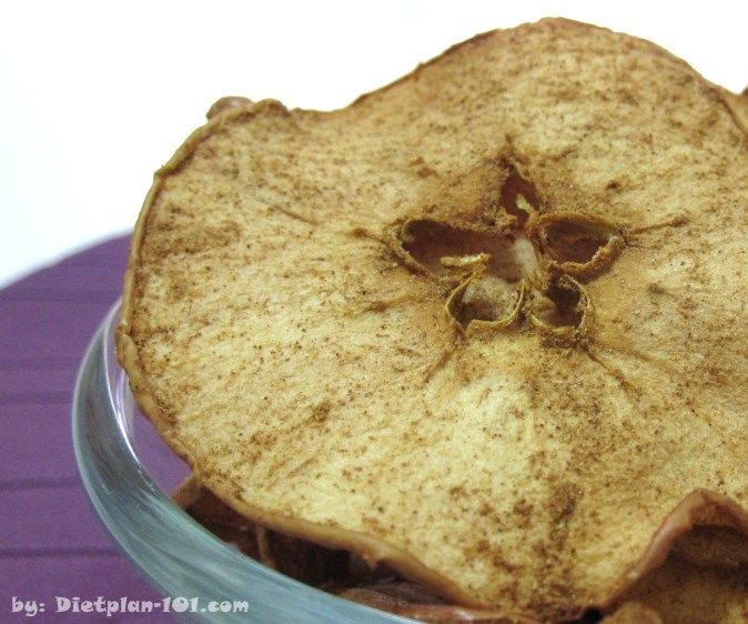 Crispy Baked Apple Chips