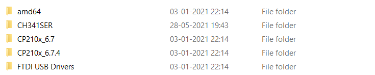Paste Ch341.SER Extracted Folder File to Arduino Driver Folder.