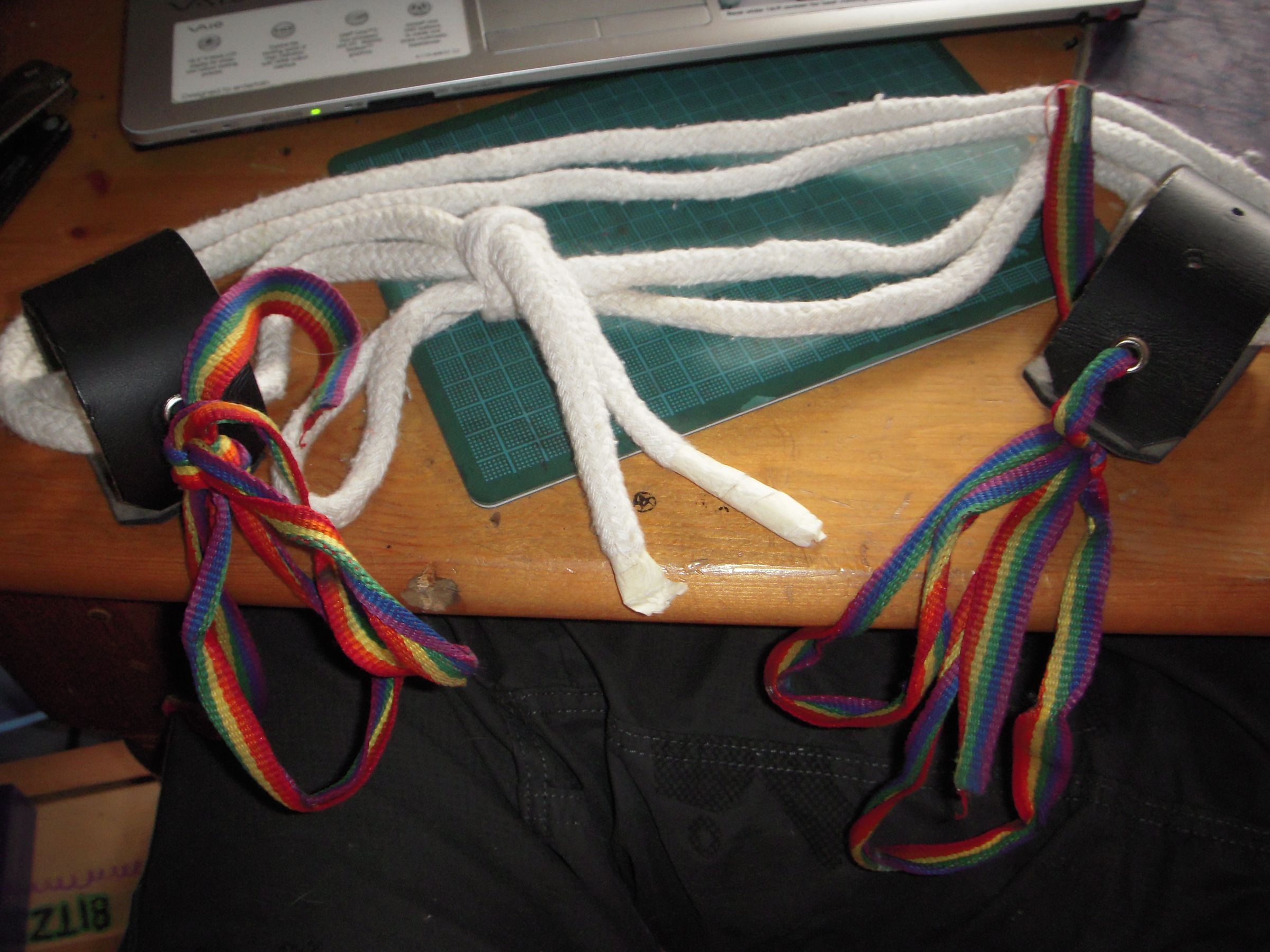 Draw-String Wrist Cuffs