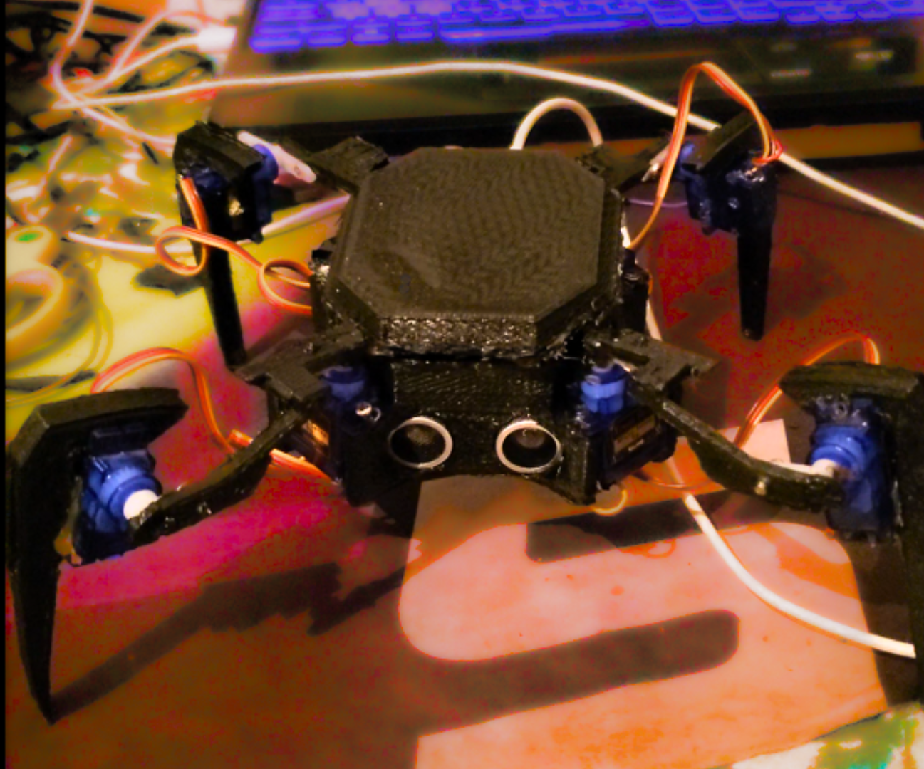 ESP32 Self-Balancing Quadruped Robot With ROS 2 Wireless Control and 3D GUI