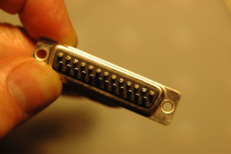 Prepare the D-Sub Connector