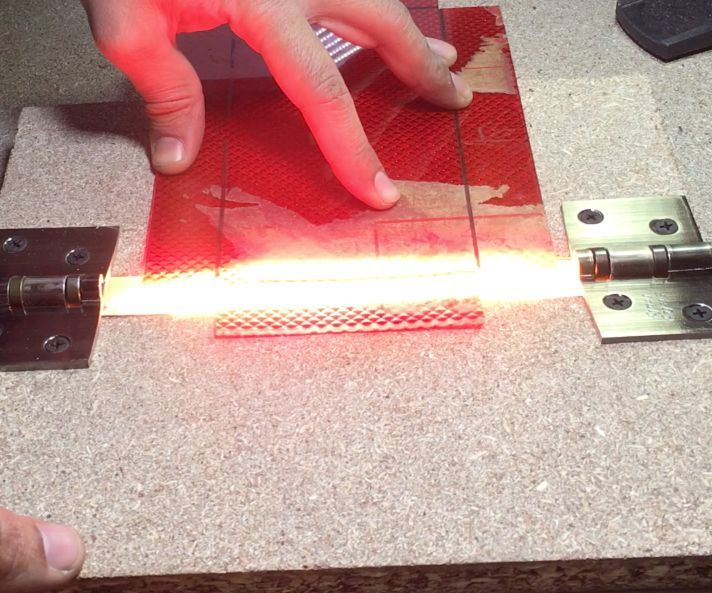 DIY Acrylic Plastic Bending Machine