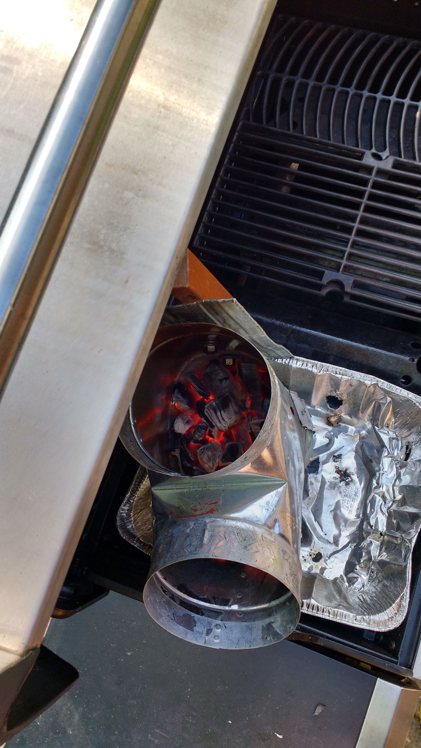 Lump Charcoal Chimney 5 Steps Instructables