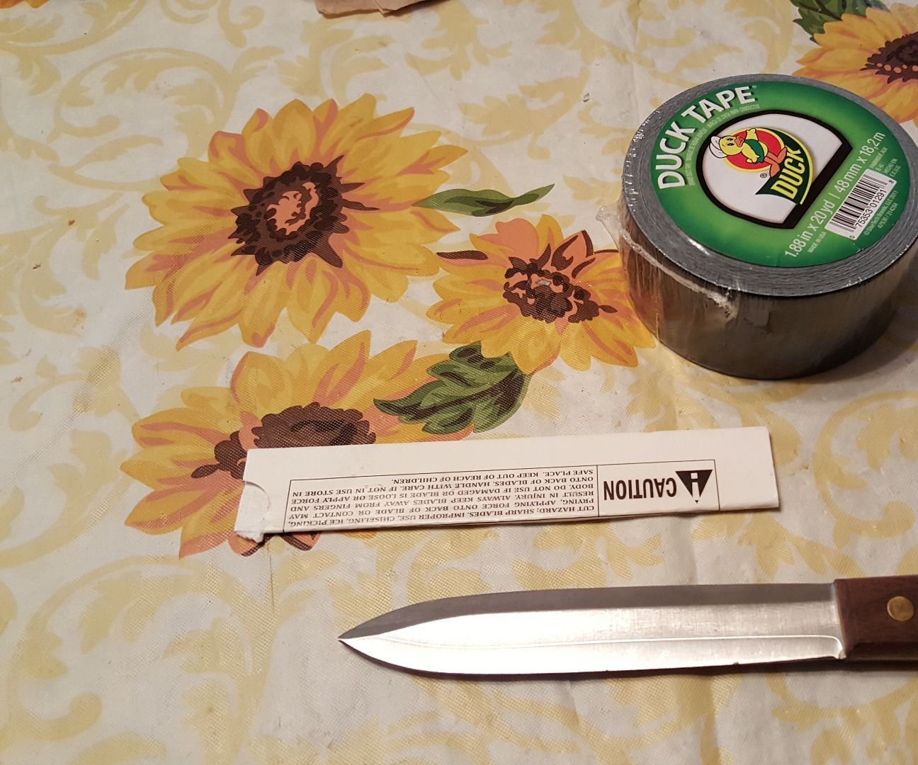 Duct Tape Knife Sheath