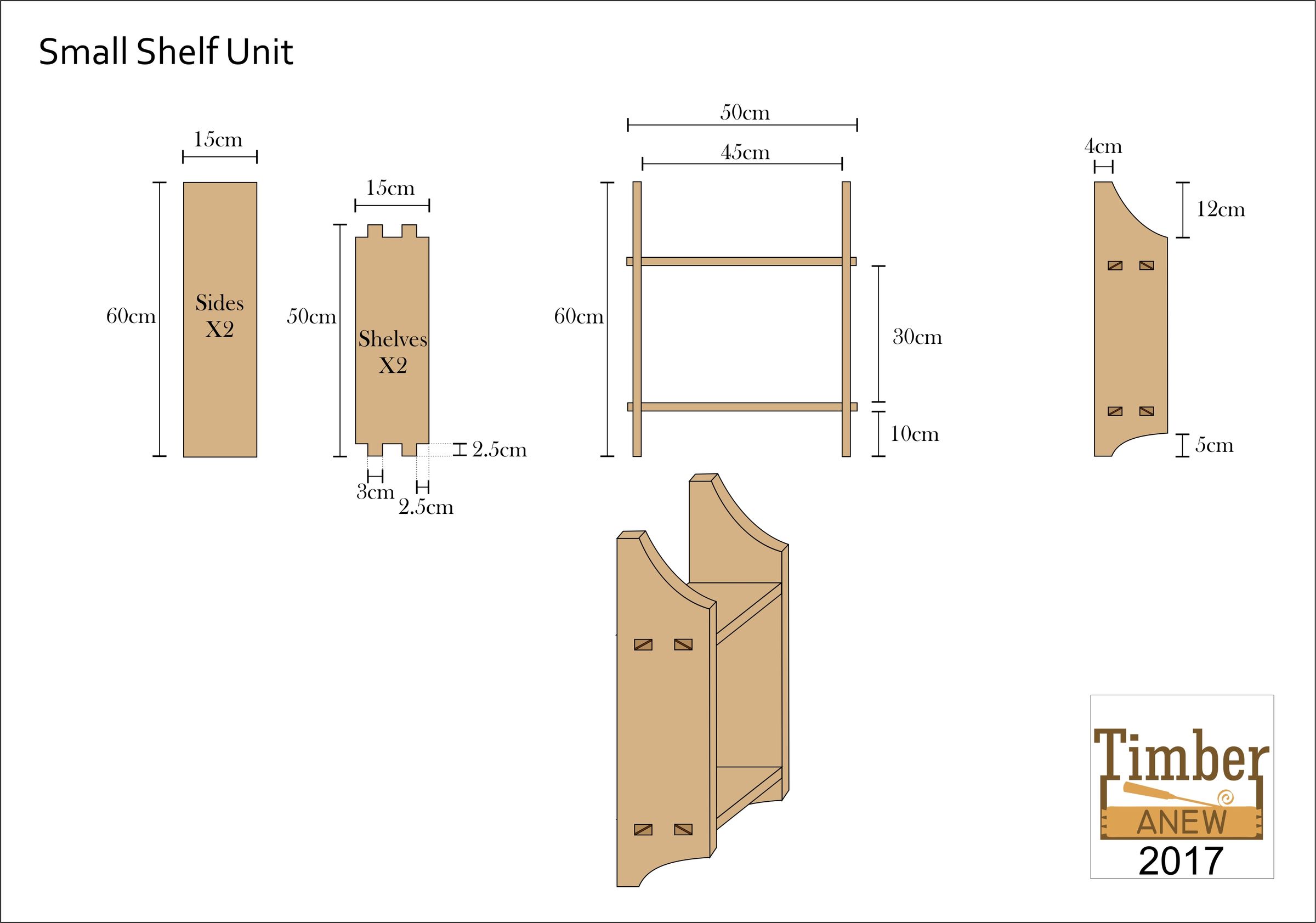 Small Shelf Unit 10 Steps (with Pictures) Instructables