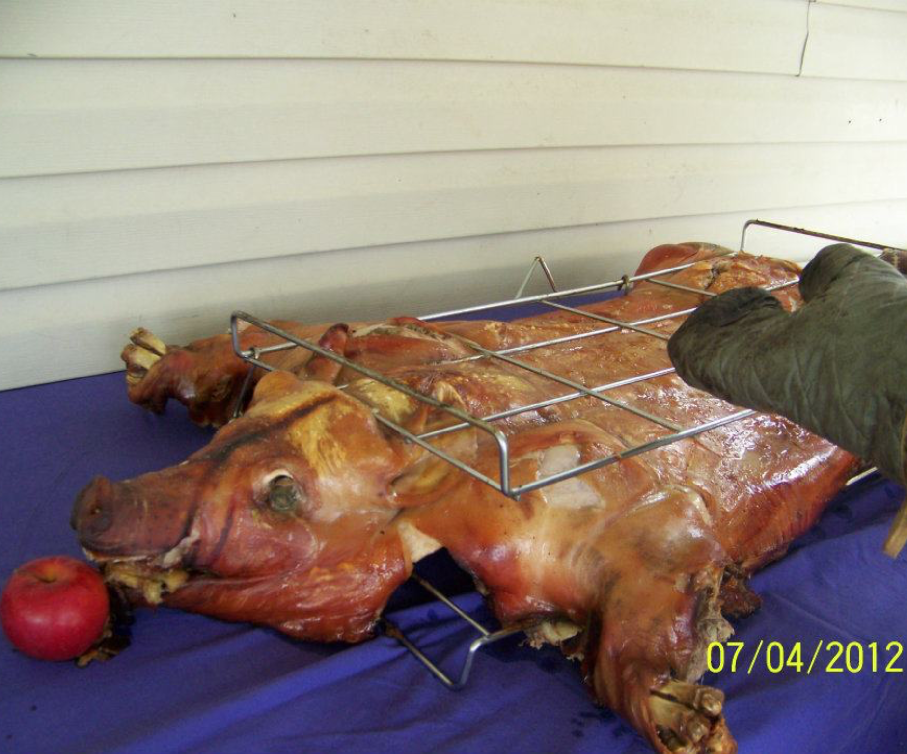 Cuban Cooked Hog