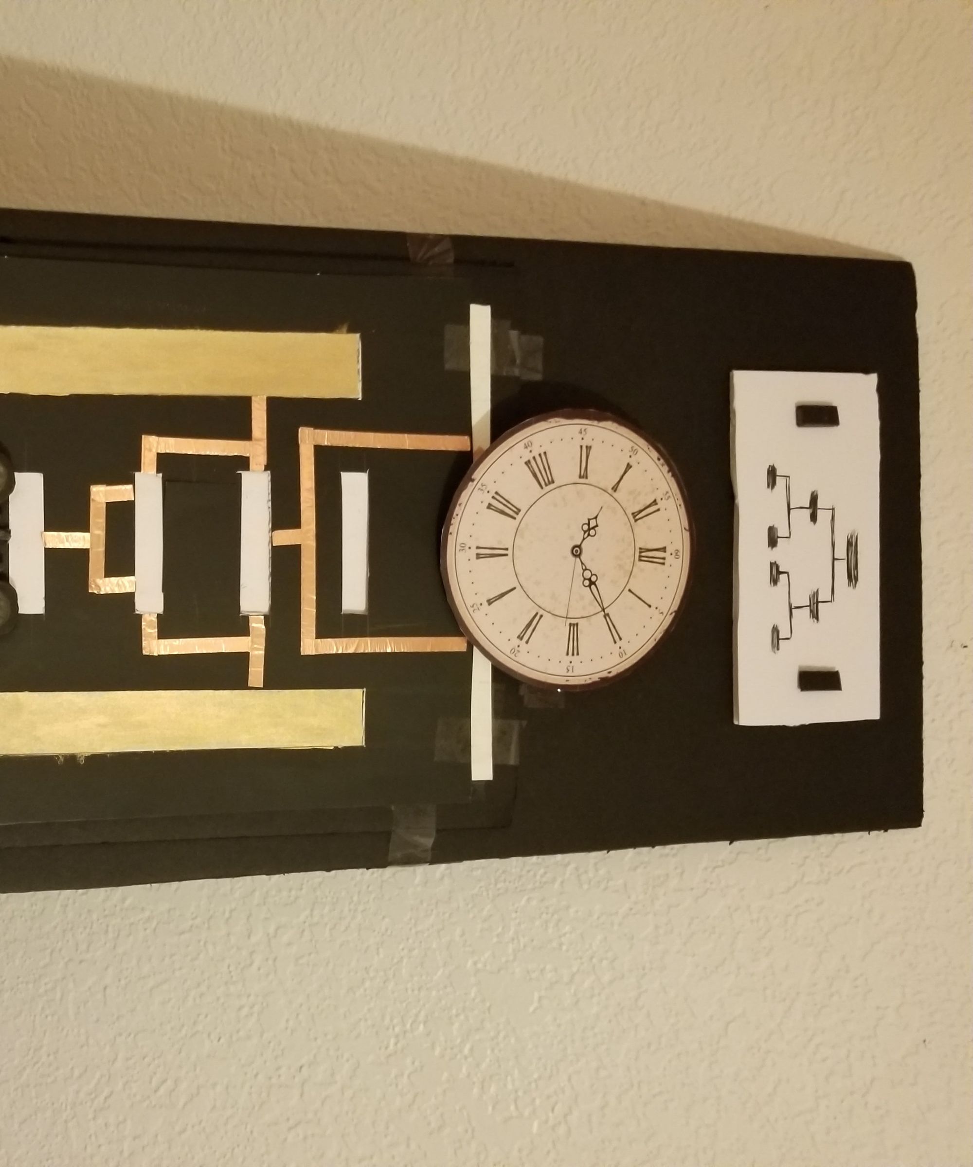 Family Tree Grandfather Clock (class Project)