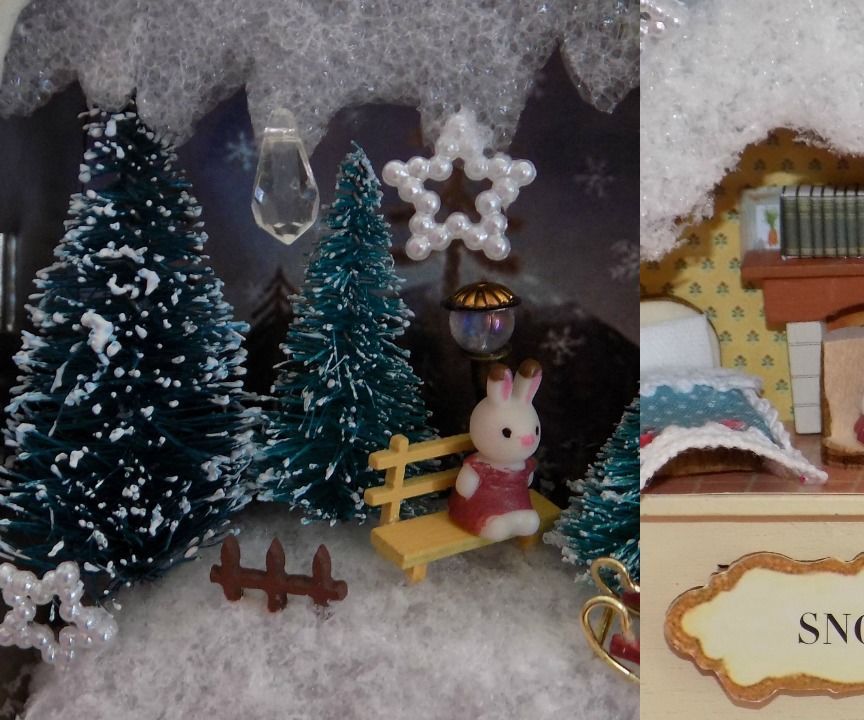 DIY Miniature Dollhouse in a Tin Box
