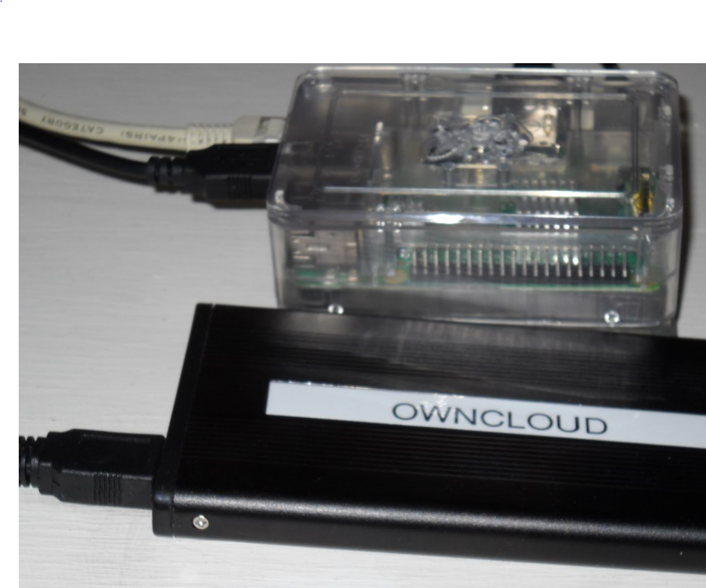 Owncloud 9 Raspberry Pi Server