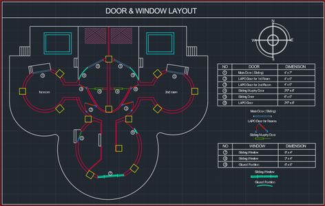 Door and Window Layout