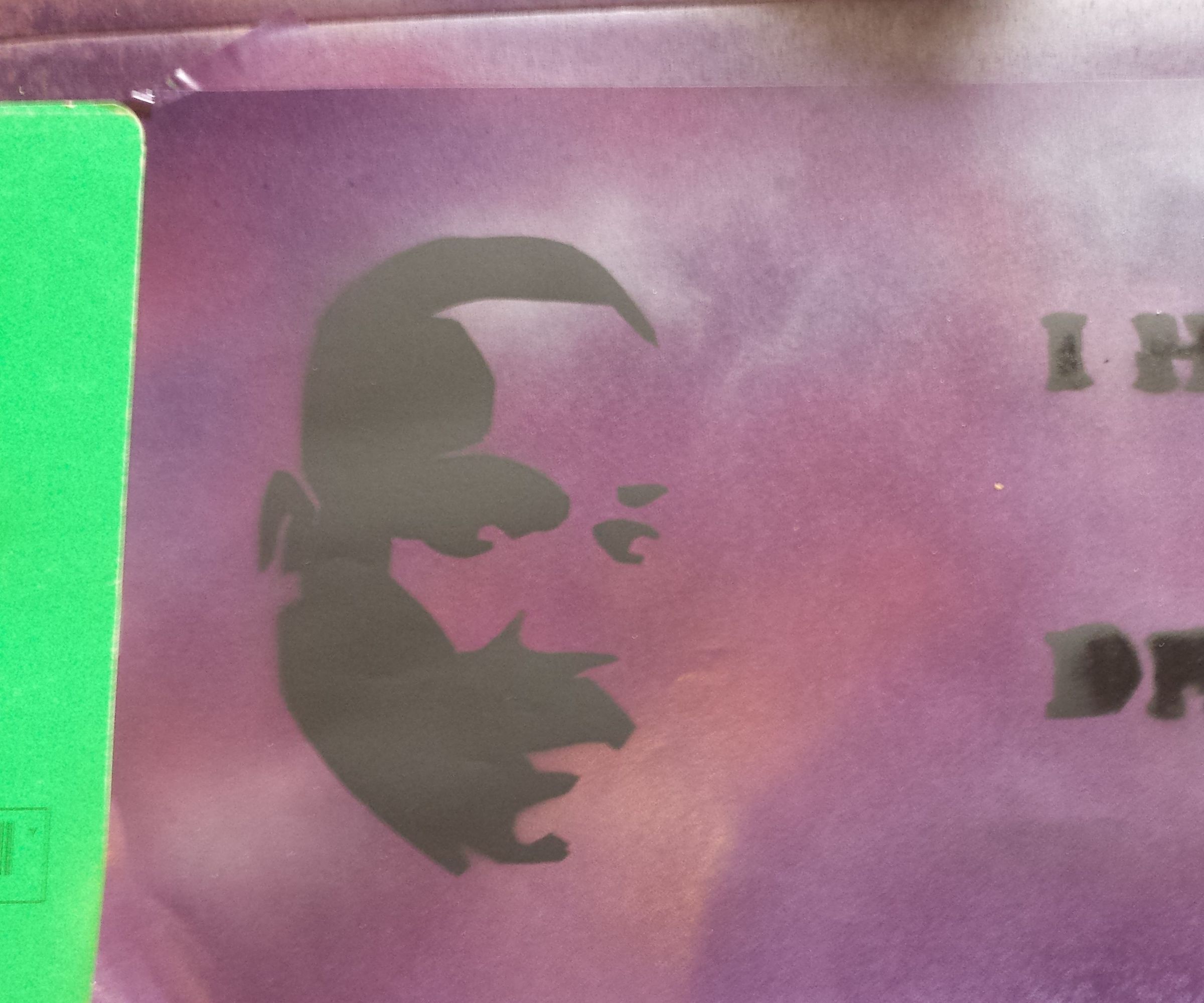 Martin Luther King Jr. Spraypaint
