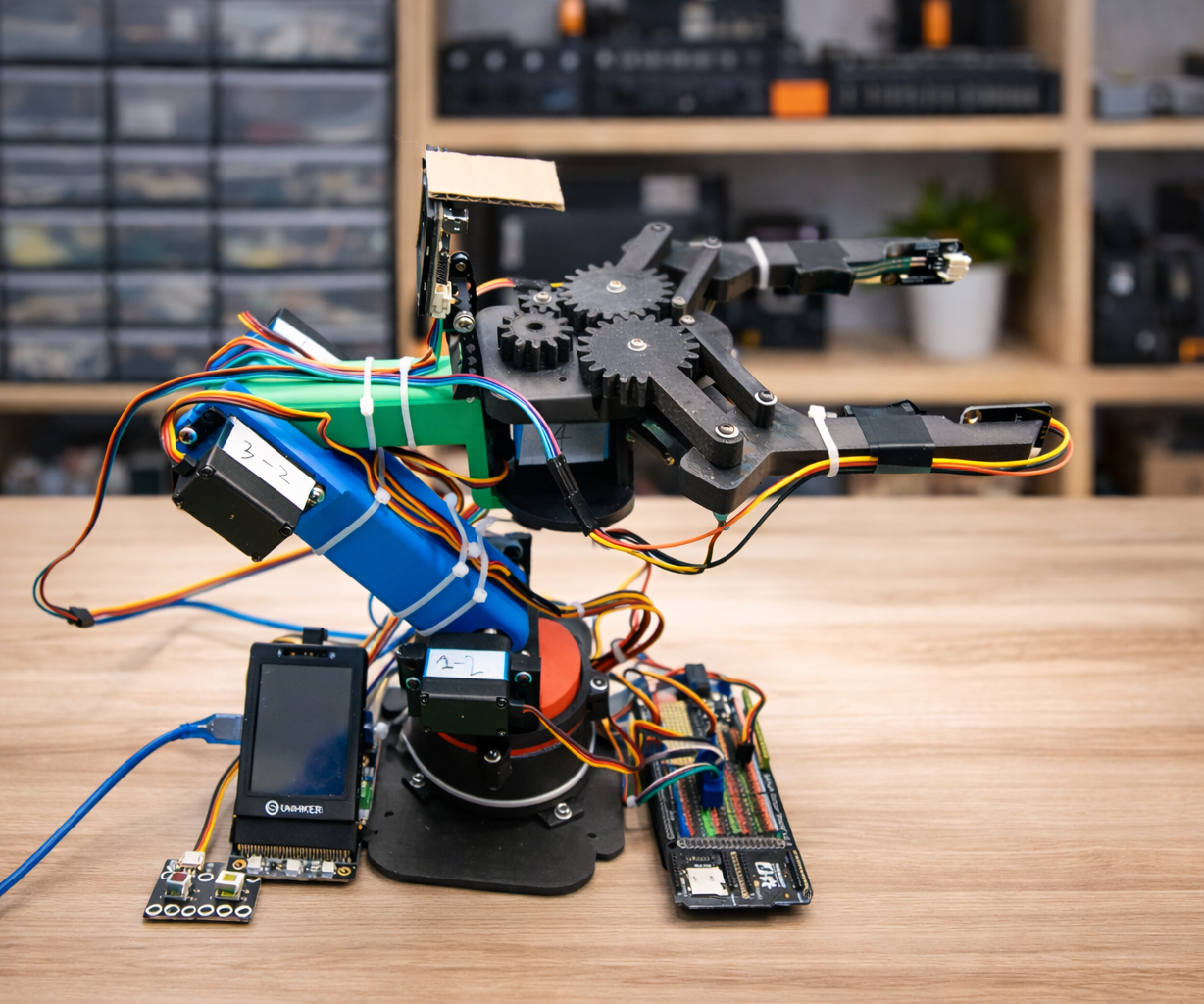 Three-axis Robotic Arm