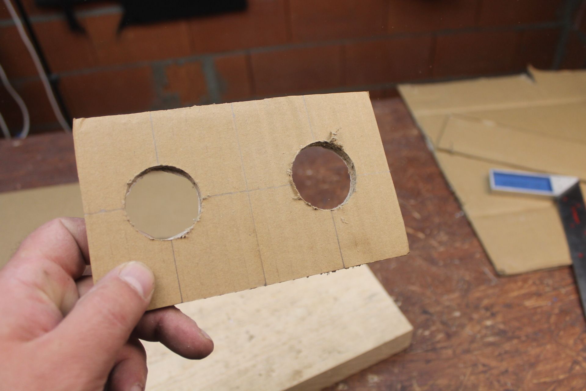 Cardboard Welder Mask 14 Steps Instructables