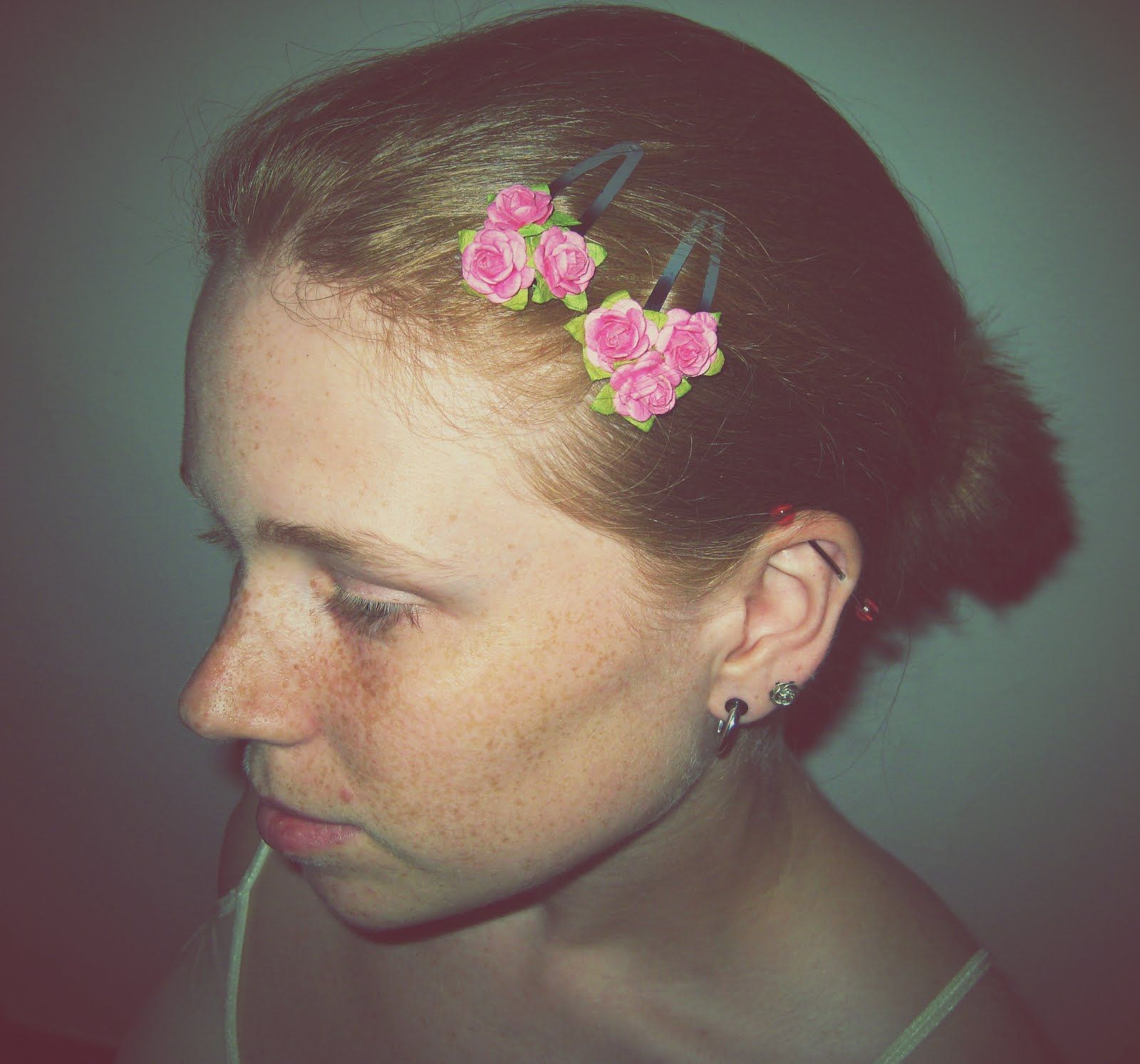 Floral Hair Clips