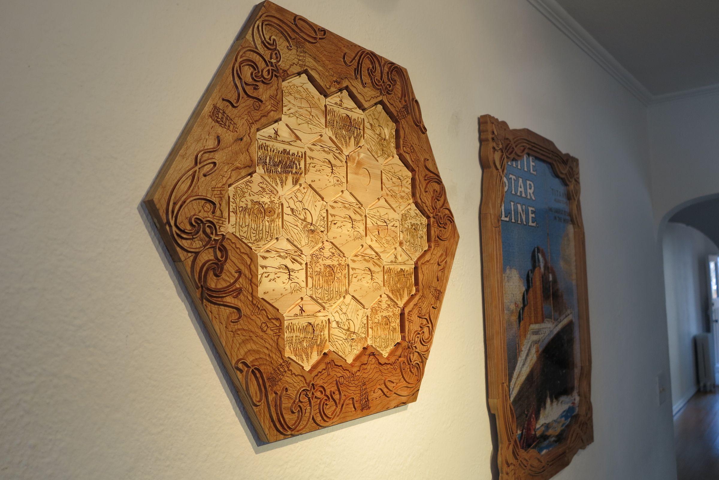 Wall Mountable Board Game Design for CNC Mill