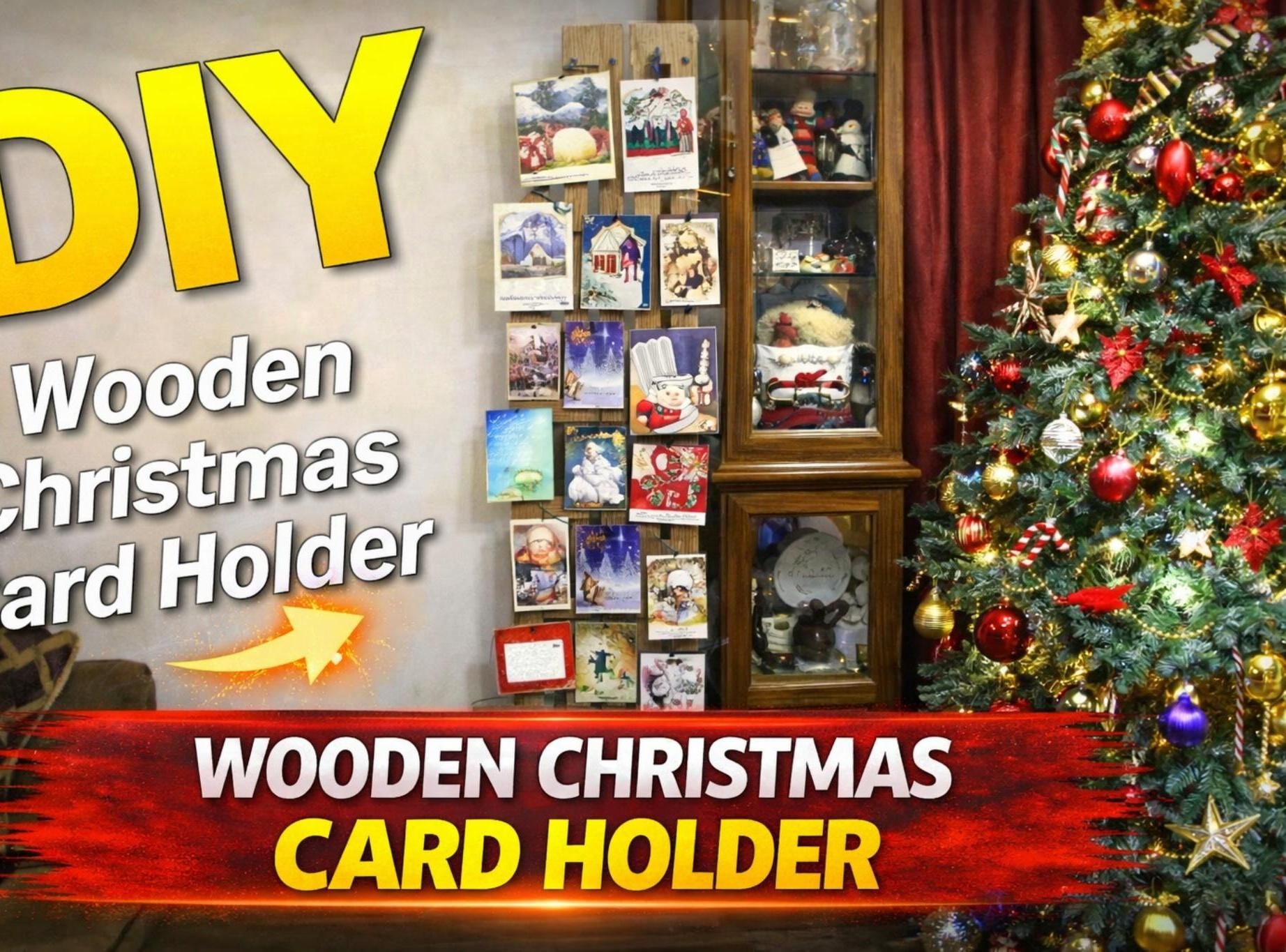 Christmas Card Holder