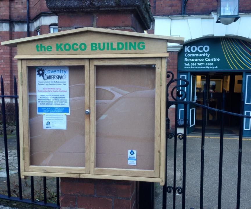 Traditional Church Style Noticeboard