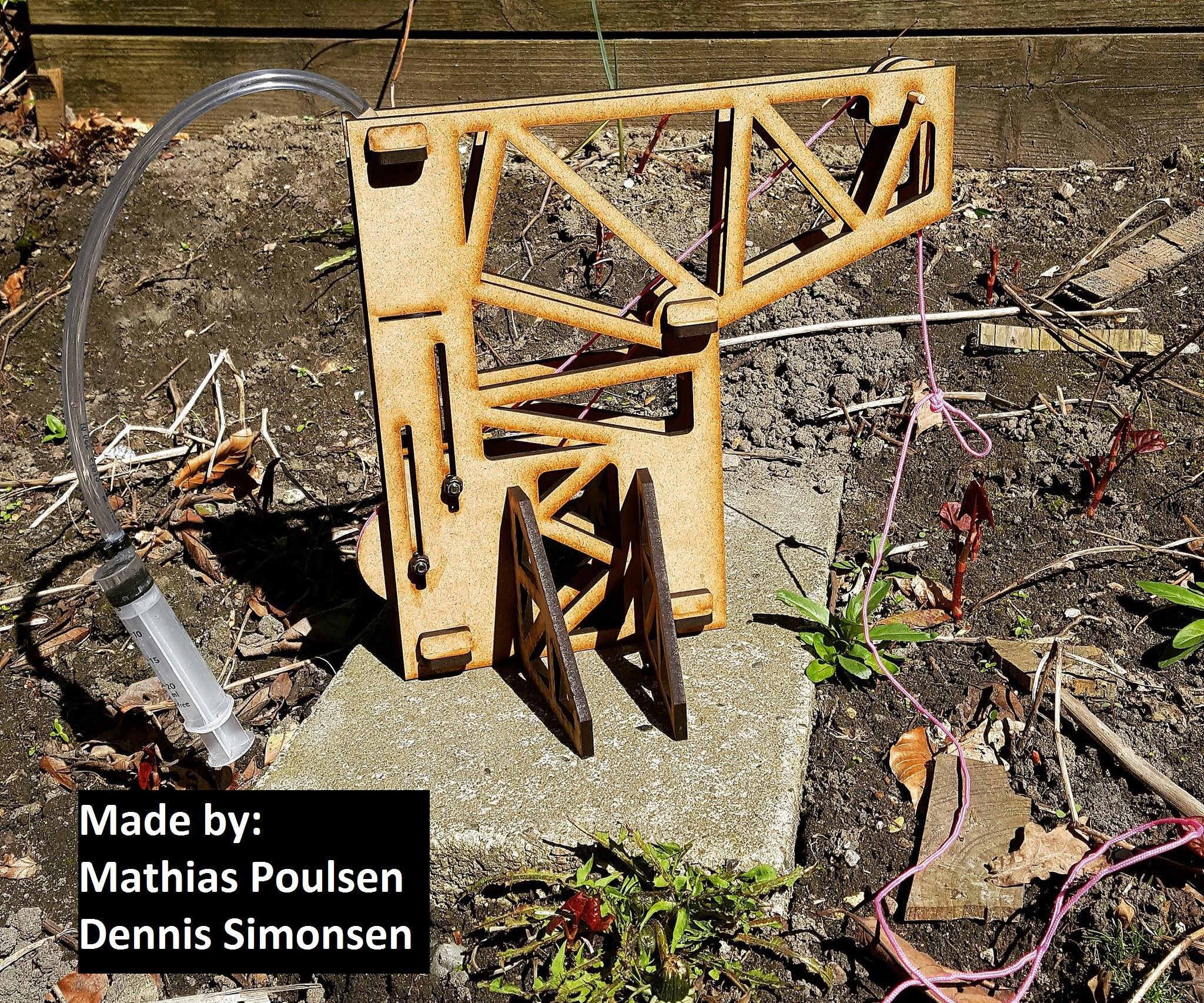 Hydraulic Crane (Syringes) By: Mathias & Dennis