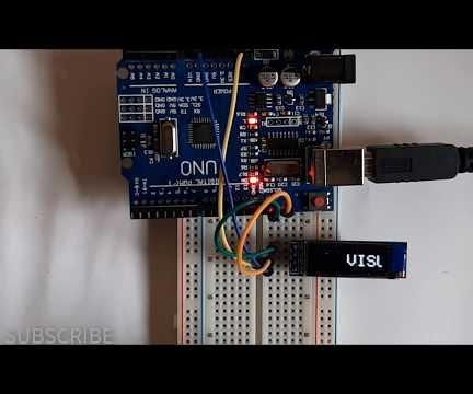 How to Scroll the TEXT on I2C 0.91" 128X32 OLED DISPLAY : 7 Steps ...
