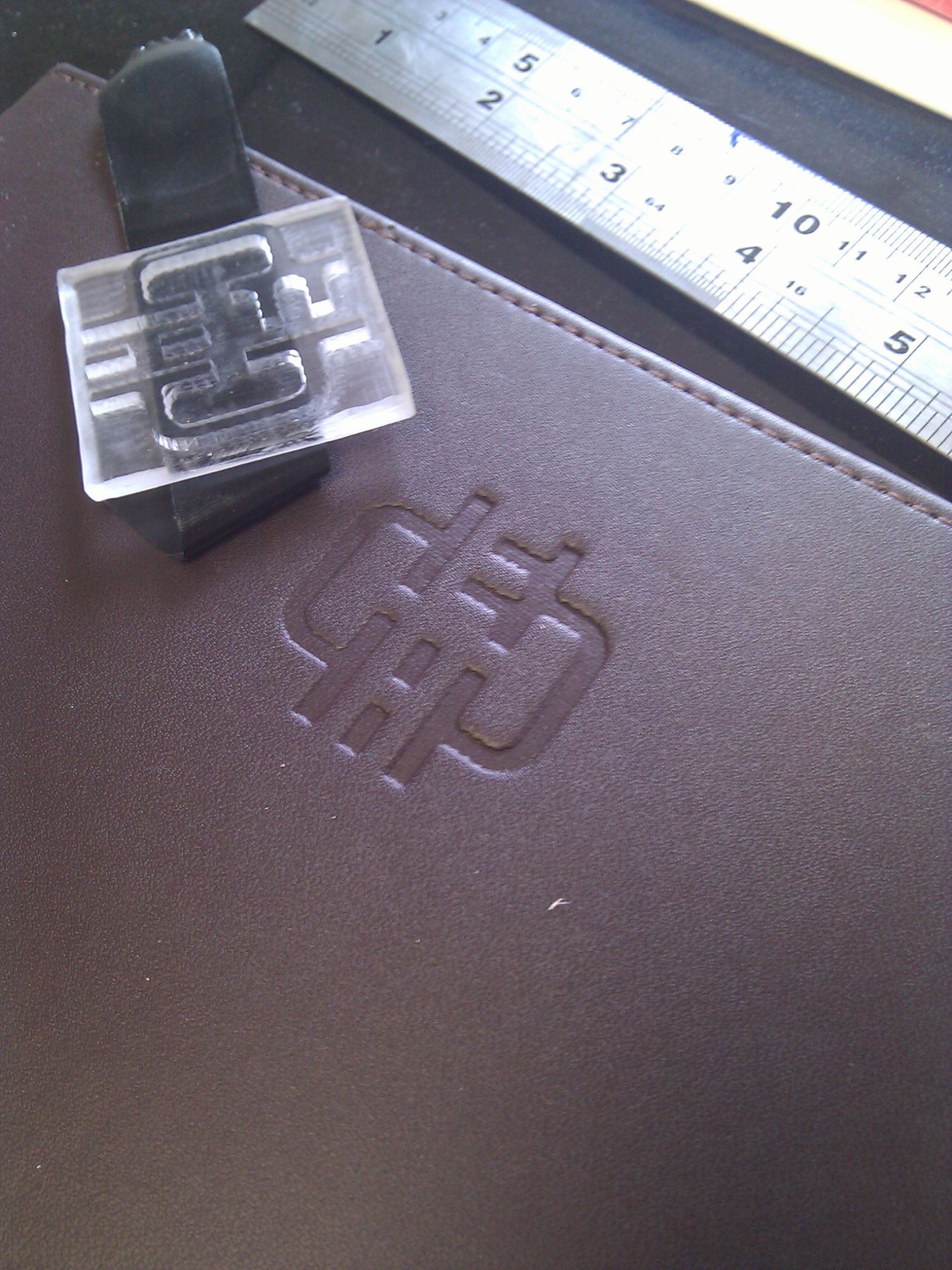 Debossing (embossing / Letterpress)