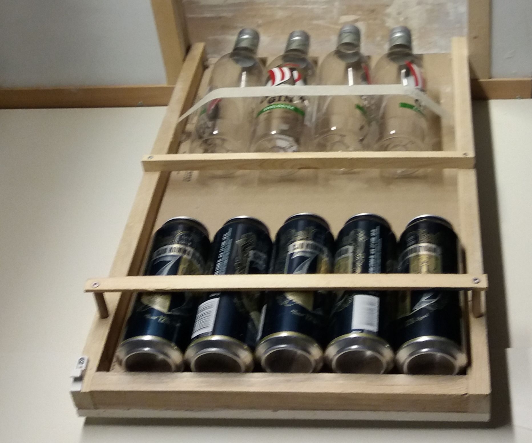 Ceiling Secret Compartments