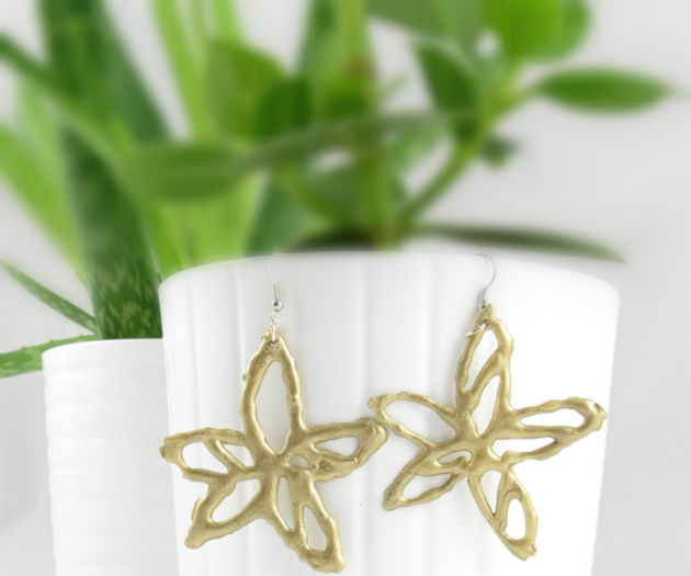 Video Tutorial Easy Spring Flower Earrings