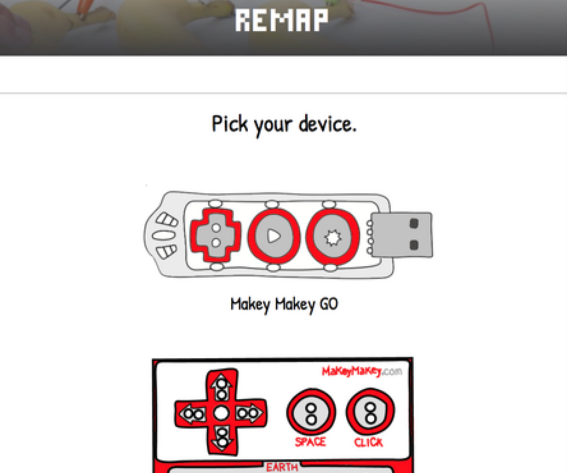 Remap Makey Makey or Makey Makey Go!