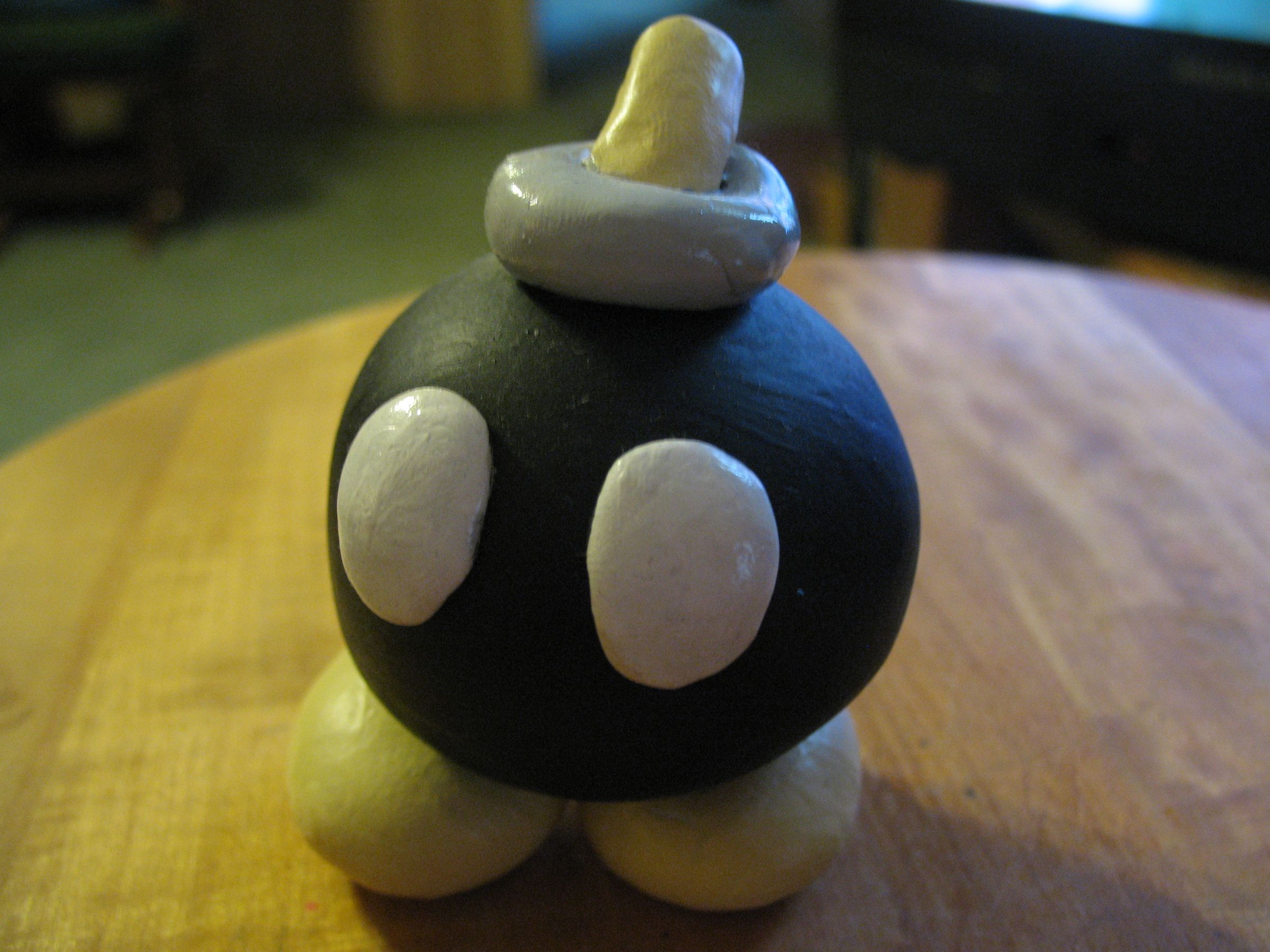 Clay Bobomb Figure