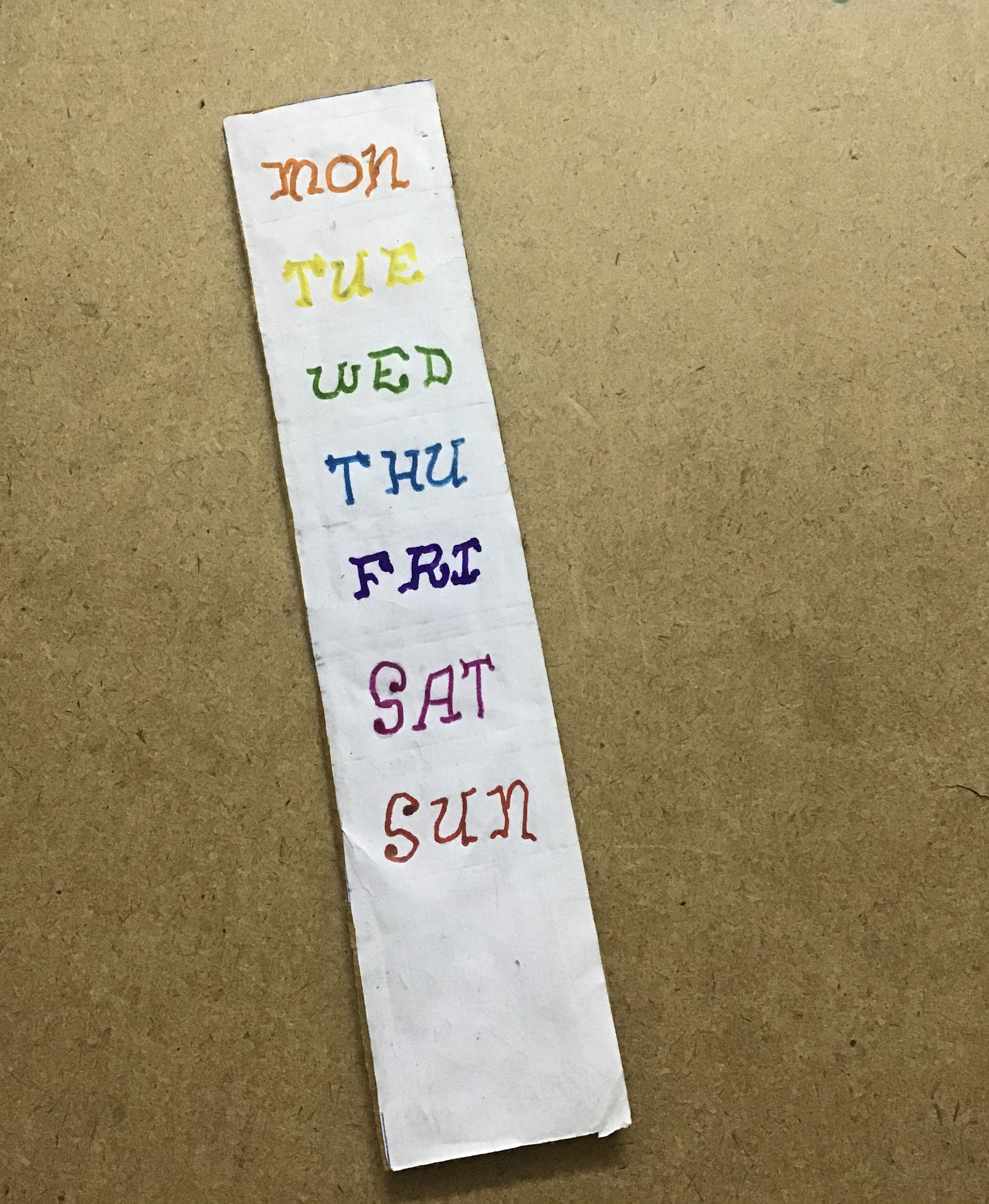 Make a Cryptic Calendar With Some Basic Stuff! 12 Steps (with